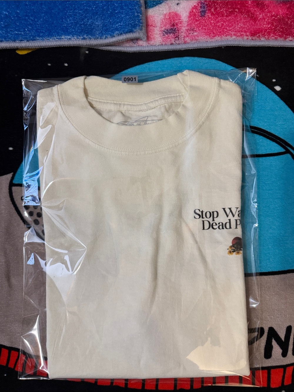 STOP WATERING DEAD PLANTS WHITE TEE - Picture 12 of 12